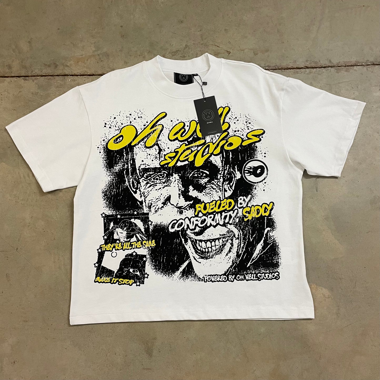 YELLOW OW STUDIOS TEE